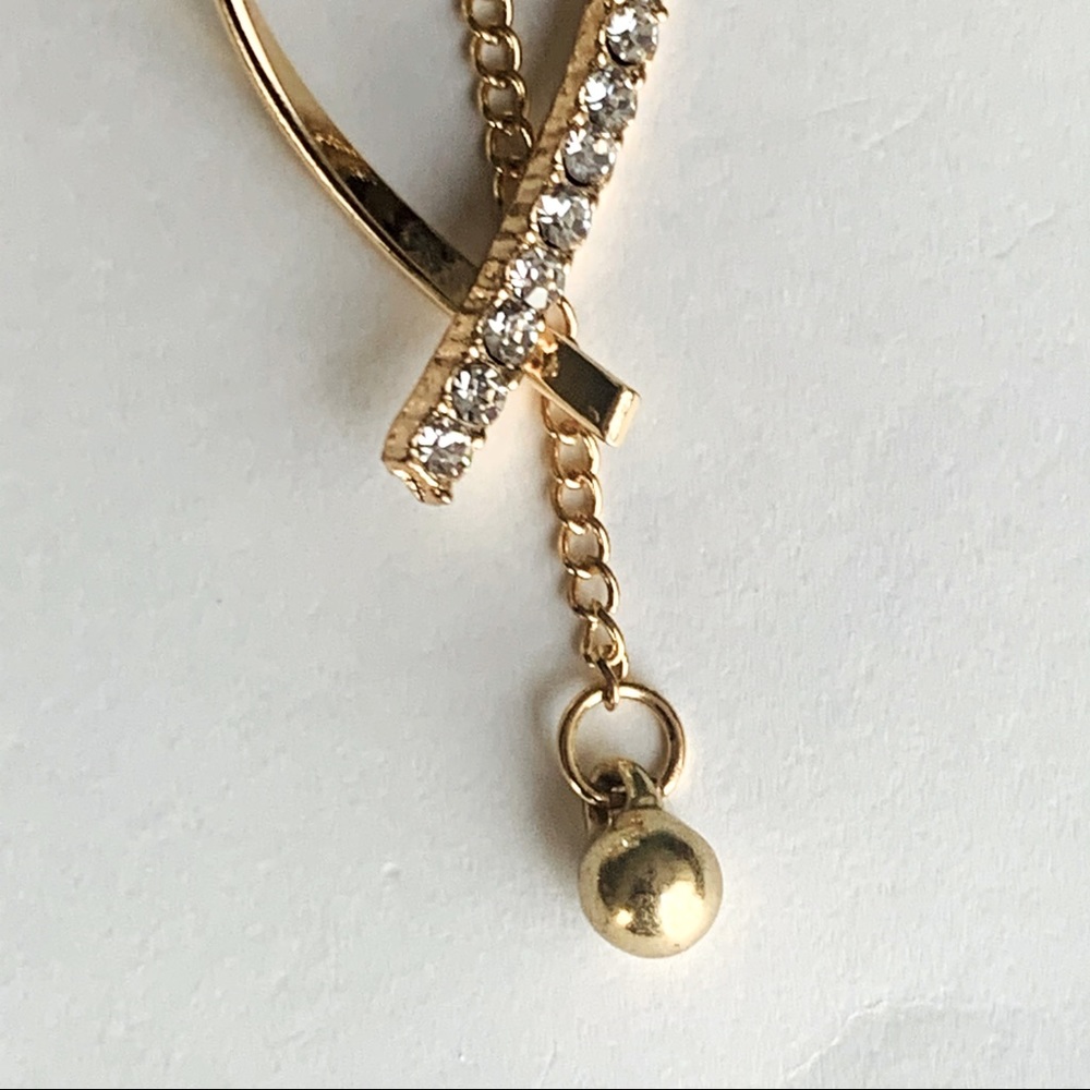 🌸 3/$30 🌸 Betsey Johnson Style - Chic Golden Drop Earrings - Picture 6 of 7